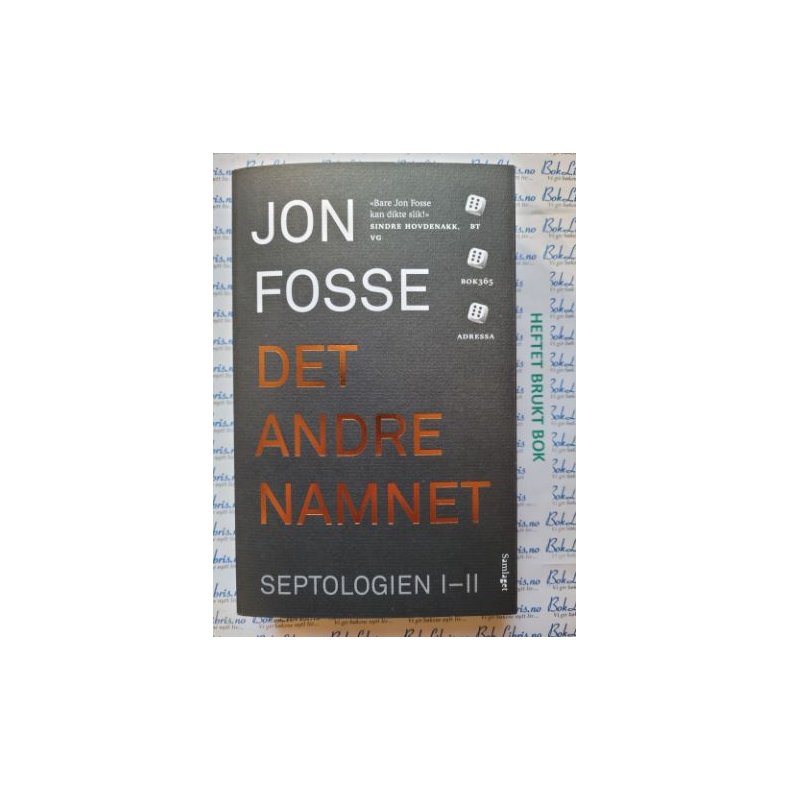 Jon Fosse - Det andre namnet - Septologien I-II