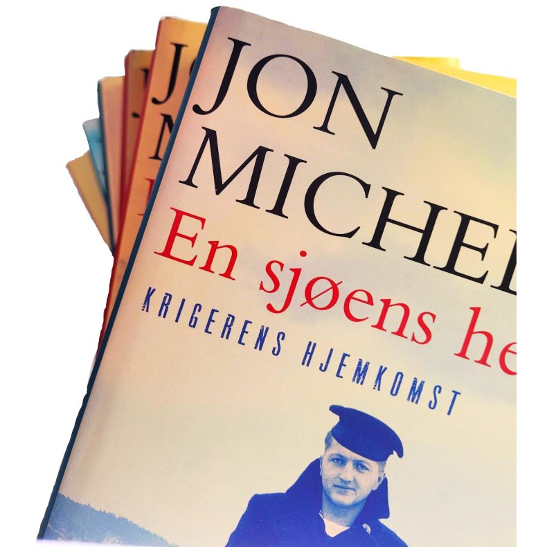 Jon Michelet - En sjens helt (Serie 6 bker) Innbundet