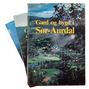 Jon Ola Gjermundsen - Valdres Bygdebok I - Gard og bygd i S�r-Aurdal  Bind A-B-C (Innbundet)