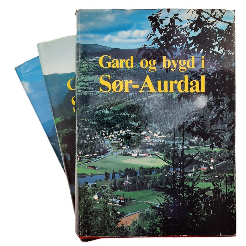 Jon Ola Gjermundsen - Valdres Bygdebok I - Gard og bygd i S�r-Aurdal  Bind A-B-C (Innbundet)