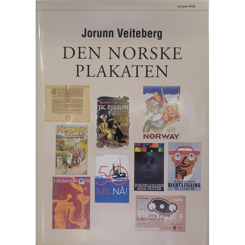 Jorunn Veiteberg - Den norske plakaten (Innb.)