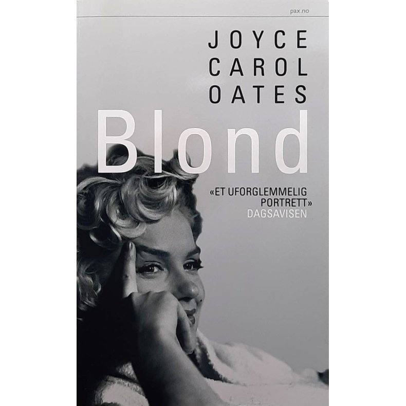 Joyce Carol Oates - Blond - Heftet