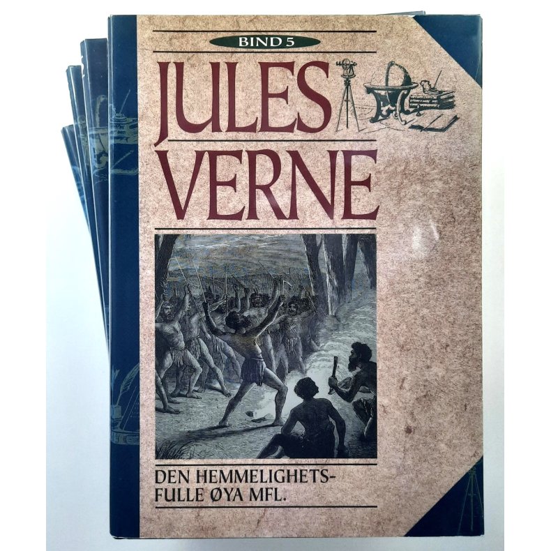 Jules Verne - Bokpakke bind 1-5