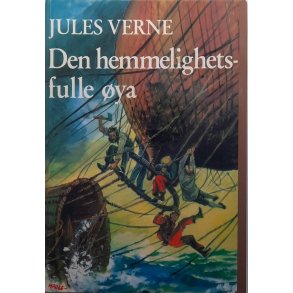 Jules Verne - Den hemmelighetsfulle �ya - (Innbundet)