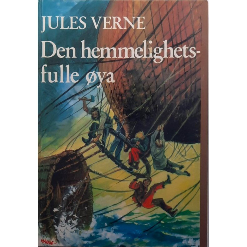 Jules Verne - Den hemmelighetsfulle �ya - (Innbundet)