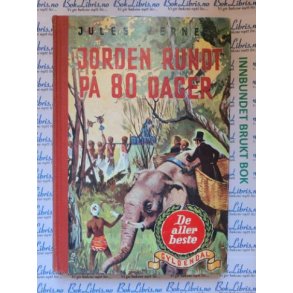 Jules Verne - Jorden rundt p 80 dager Brukte bker