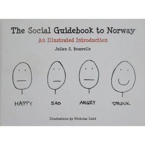 Julien S. Bourrelle - The Social Guidebook to Norway (Innbundet)