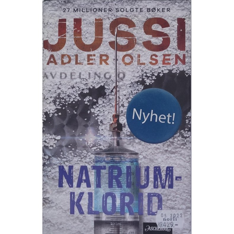 Jussi Adler-Olsen - Natriumklorid