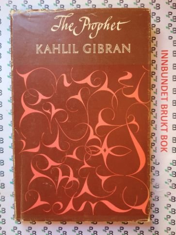 THE PROPHET by Kahlil GIBRAN top - 1982