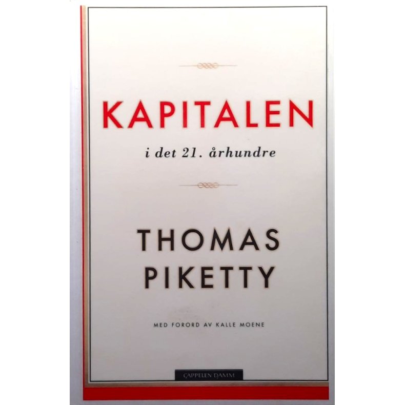 Kapitalen - Thomas Piketty - Bruktbok - Innbundet