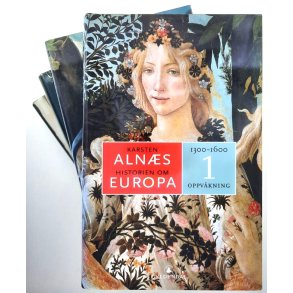 Karsten Aln�s - Historien om Europa Bind 1 til 4. (Innbundet)