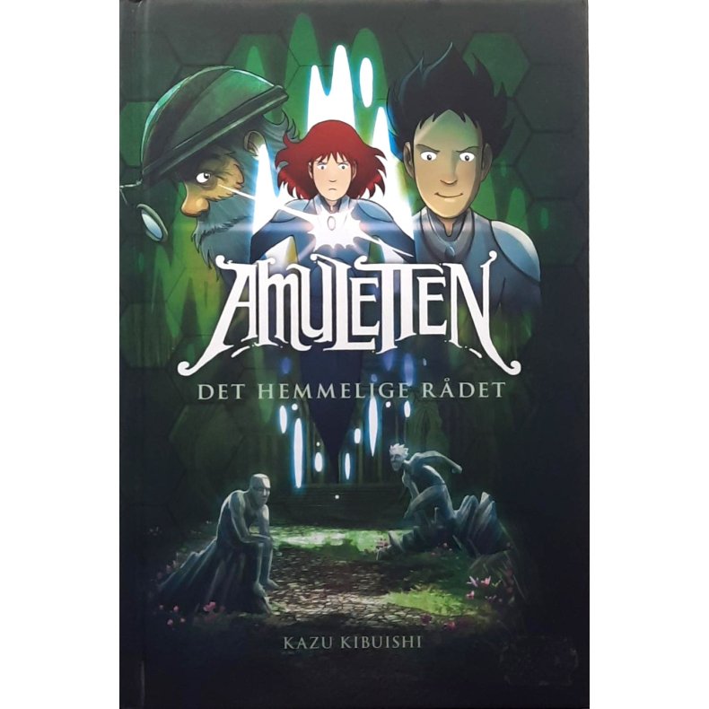 Kazu Kibuishi - Amuletten Det hemmelige r�det - Innbundet