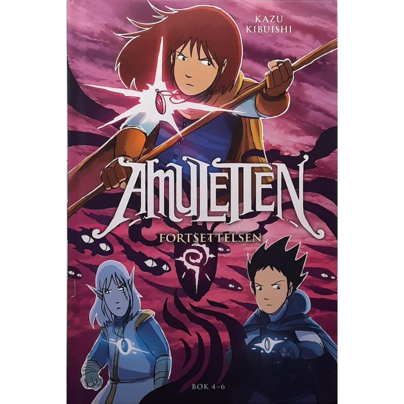 Kazu Kibuishi - Amuletten Fortsettelsen Bok 4-6