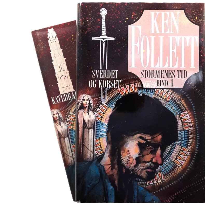 Ken Follett - Stormenes tid 1 og 2 Innbundet