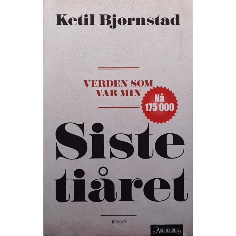Ketil Bj�rnstad - Siste ti�ret - Innbundet
