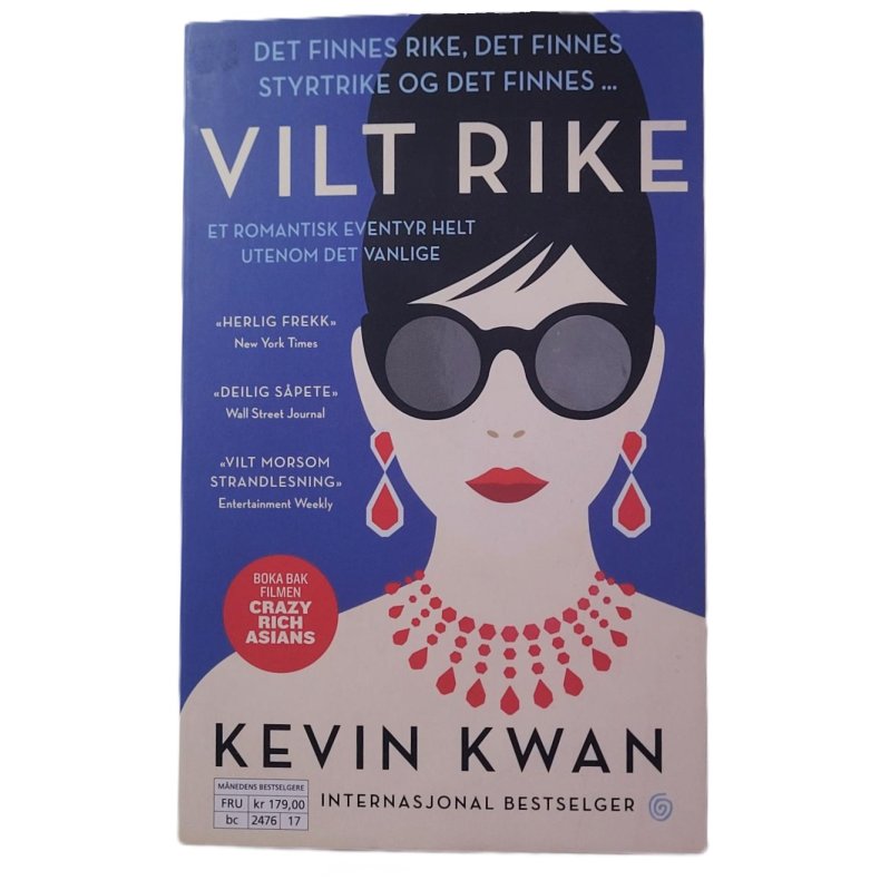 Kevin Kwan - Vilt rike (Heftet)