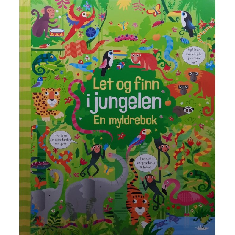 Kirsteen Robson - Let og finn i jungelen - En myldrebok