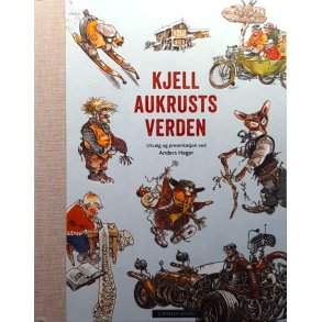 Kjell Aukrusts verden - Anders Heger - Bruktbok - Innbundet
