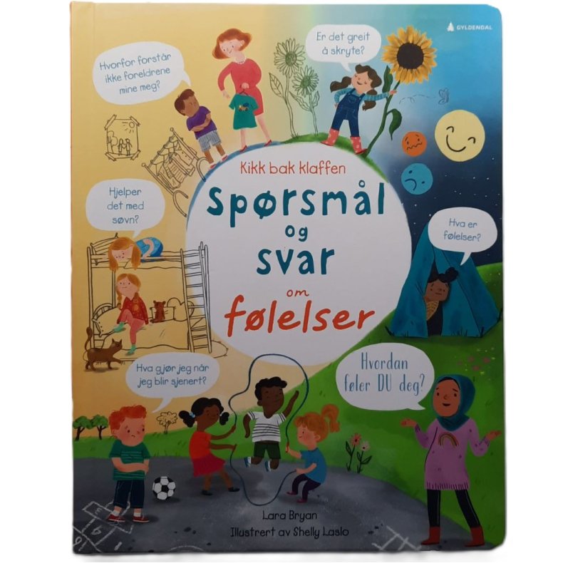 Klikk bak klaffen, sp�rsm�l og svar om f�lelser (innbundet)