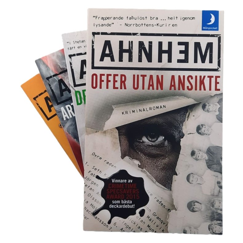 Krimpakke Stefan Ahnhem fire b�ker (Heftet) 