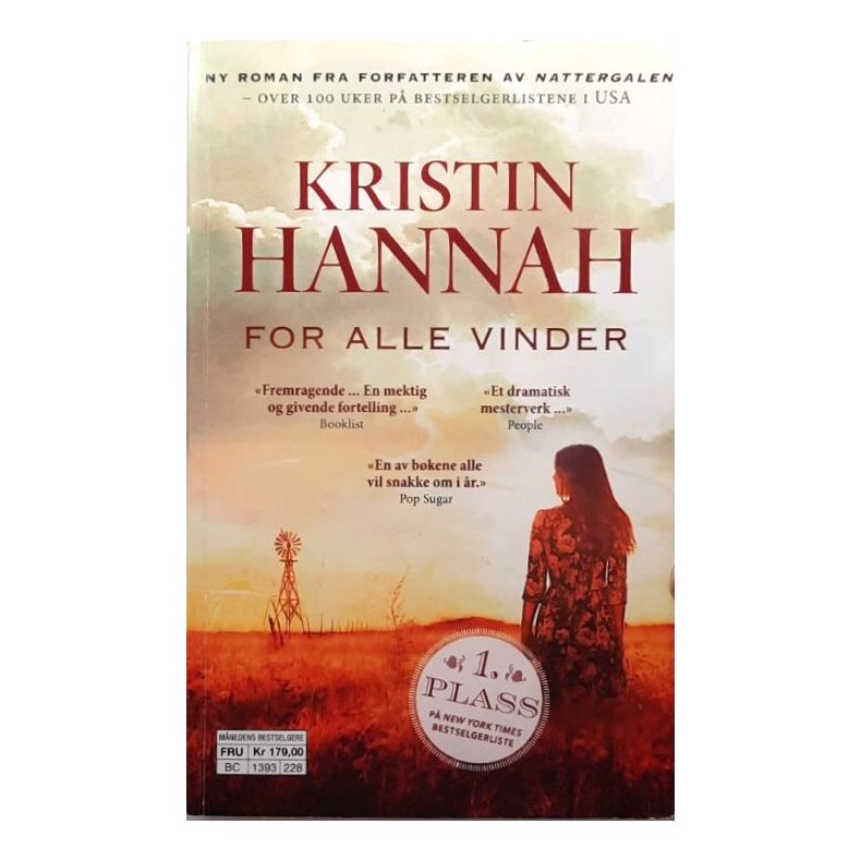 Kristin Hannah - For alle vinder (Heftet)