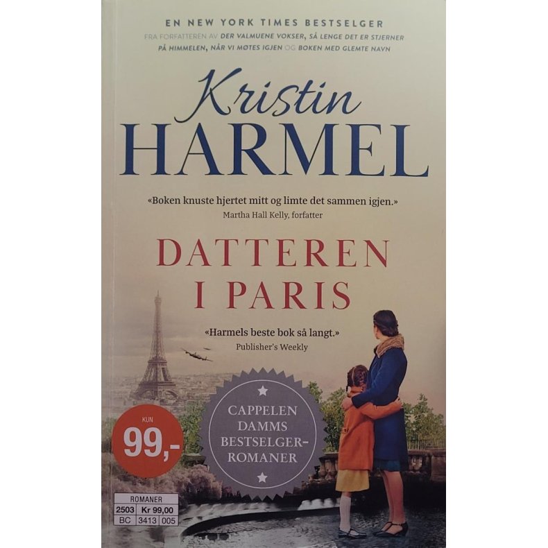 Kristin Harmel - Datteren i Paris (Heftet)