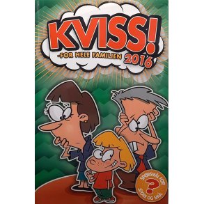 Kviss! - for hele familien 2016 (Innbundet)