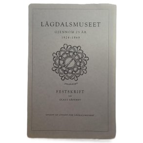 Lgdalsmuseet gjennom 25 r - 1924-1949