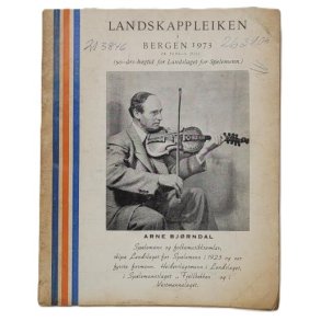 Landskappleiken i Bergen 1973 28. juni - 1. juli  (Heftet)