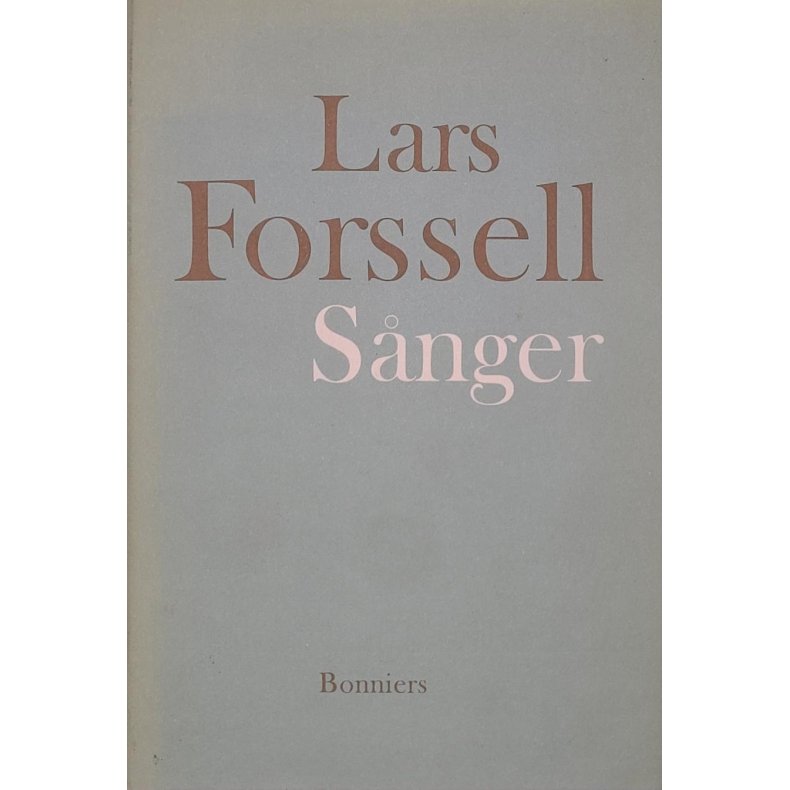 Lars Forssell - Snger