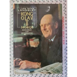 Lars Roar Langslet - Kong Olav V av Norge (Innb.)
