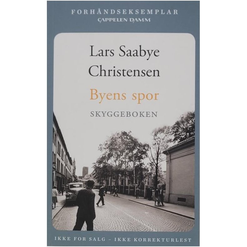 Lars Saabye Christensen - Byens spor - Skyggeboken - Heftet