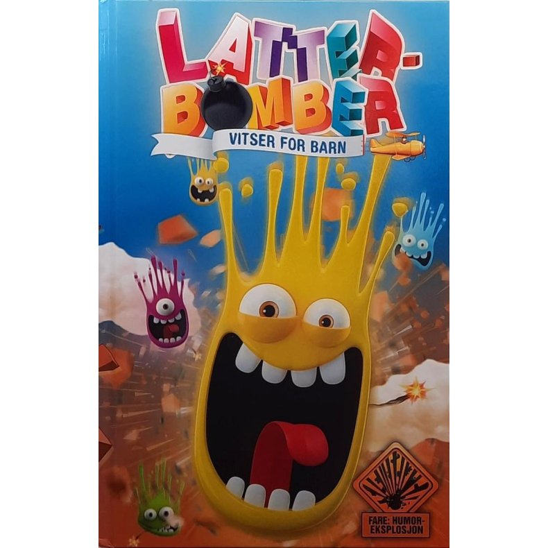 Latterbomber - Vitser for barn (Innbundet)