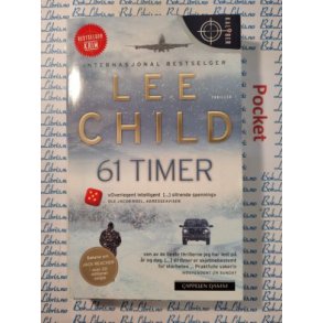 61 timer - Lee Child - Bruktbok - Heftet