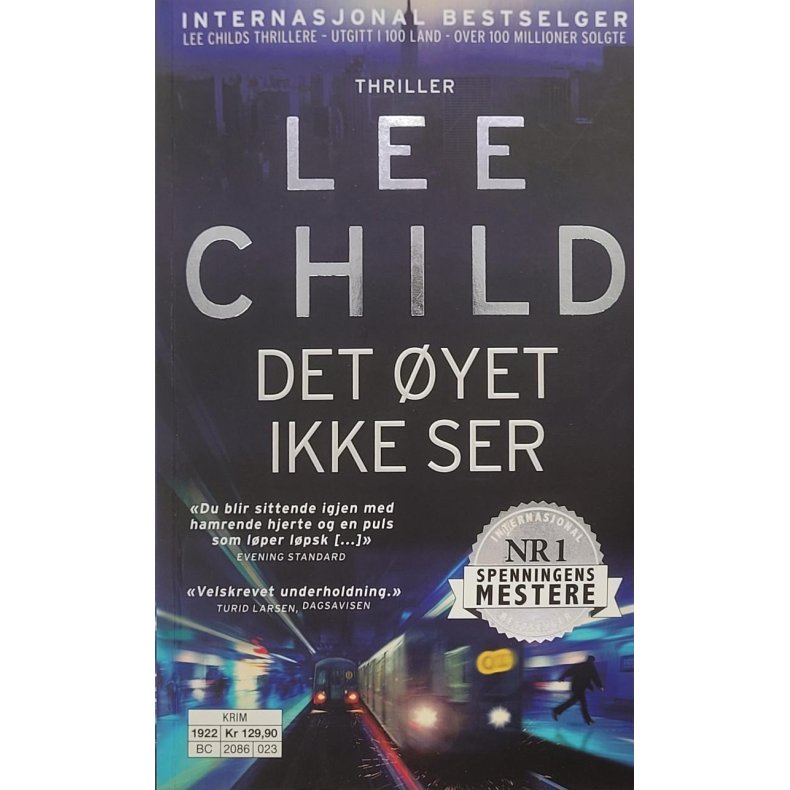 Lee Child - Det yet ikke ser - Heftet