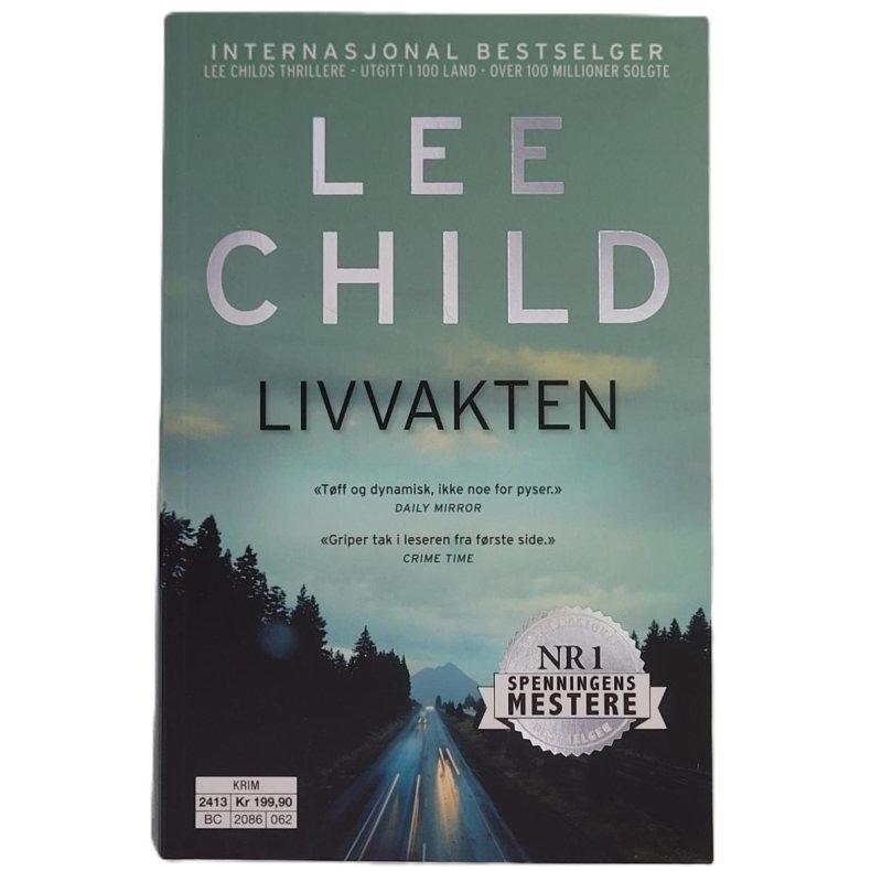 Lee Child - Livvakten (Heftet bruktbok)