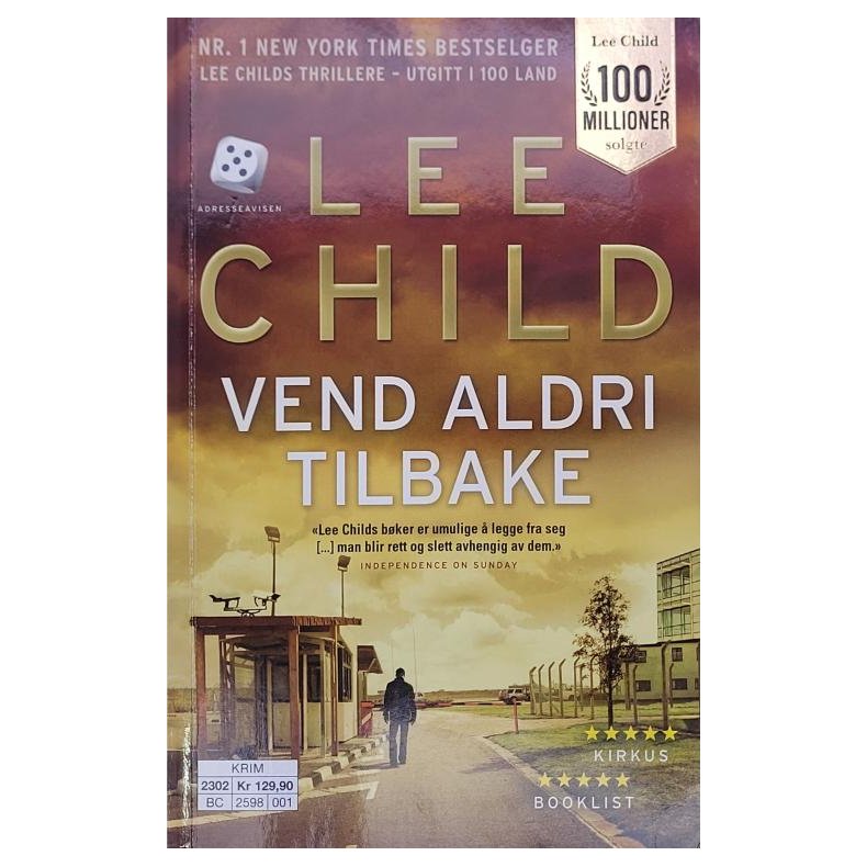 Lee Child - Vend aldri tilbake (Heftet)