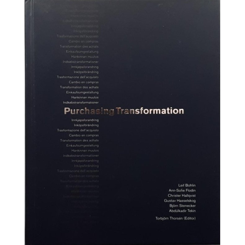 Leif Bohlin m. fl. - Purchasing Transformation (Innbundet)