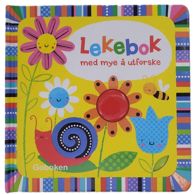 Lekebok med mye  utforske