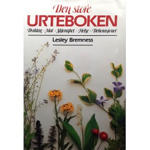 Lesley Bremness - Den store urteboken (Innbundet)