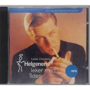 Leslie Charteris - Helgenen leker med ilden (Lydbok)