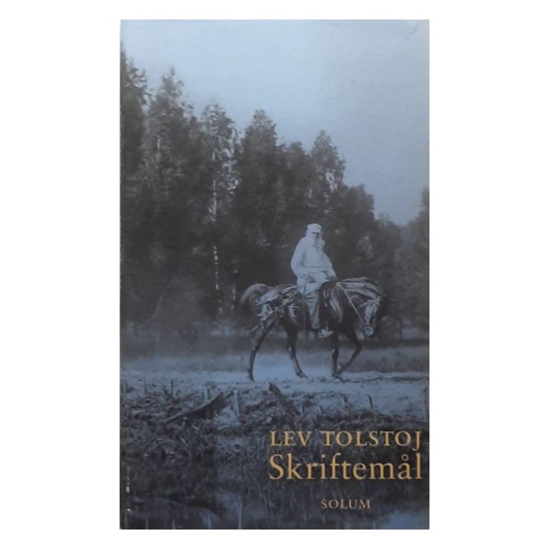 Lev Tolstoj - Skriftem�l (Innbundet)