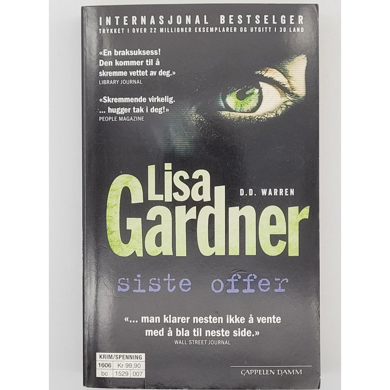 Lisa Gardner - Siste offer