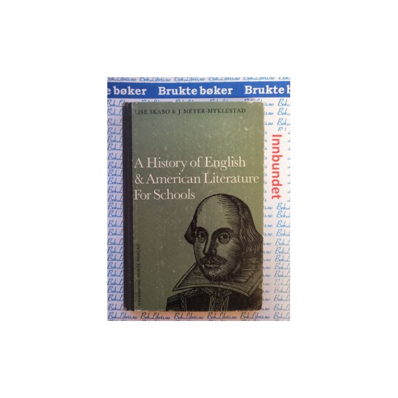 Lise Skabo &amp; J. Meyer-Myklestad - A history of English &amp; American Literature For Schools