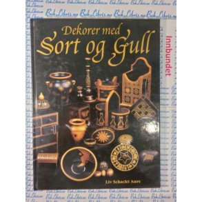 Liv Schackt Aure - Dekorer med Sort og Gull