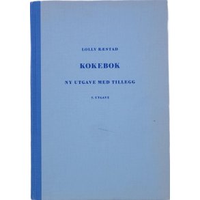 Lolly Rstad - Kokebok (Signert)