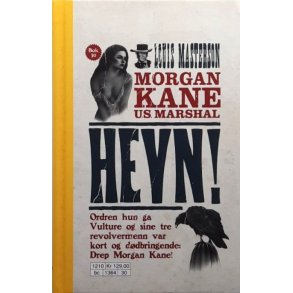 Morgan Kane U.S. Marshal - Hevn! - Innbundet
