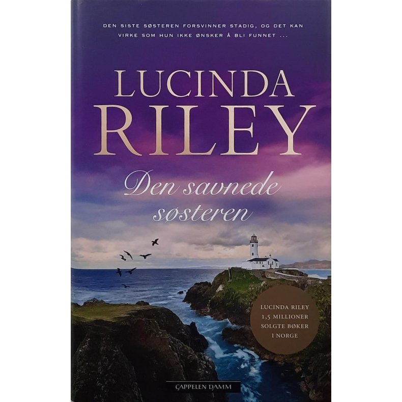 Lucinda Riley - Den savnede ssteren (Innb.)