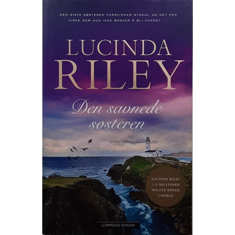 Lucinda Riley - Den savnede ssteren (Innb.)