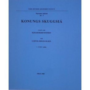 Ludvig Holm-Olsen - Norrne tekster nr. 1 - Konungs skuggsi